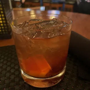 a close up of a drink