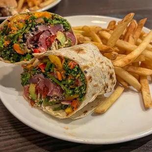 Sesame Tuna Wrap