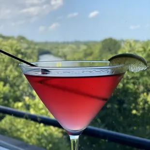 Jazzberry Martini
