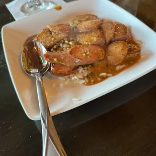 Sausage and rice