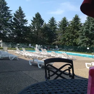 Outdoor and indoor pools!