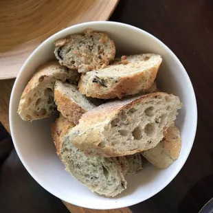 Mushroom baguette by Simple Bakery in Lake Geneva