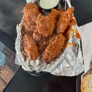Steaming Hot Wings