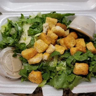 Ceaser side salad