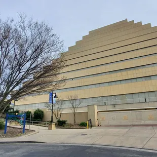 Ziggurat/ pathway to park
