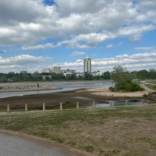 Part of the view from River West Park