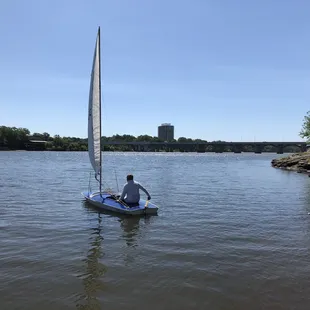 Small boat launch at park.
