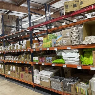 Packaging items, straws etc