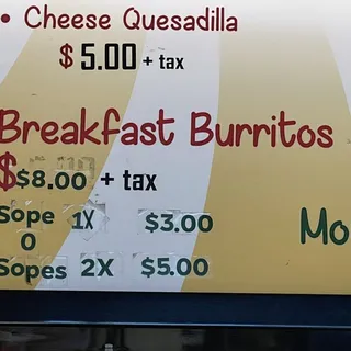 Breakfast Burritos