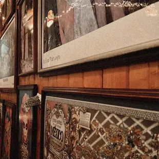 a man and a woman in a restaurant