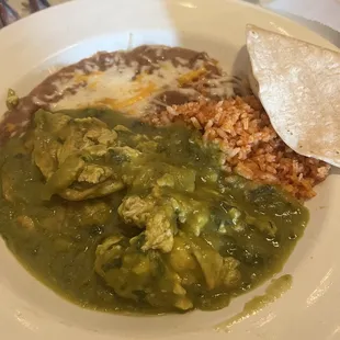 Chile Verde Burrito