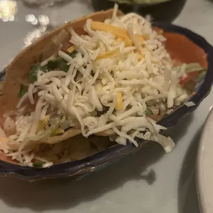 Hard Shell Chicken Taco