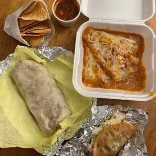 Bean and Cheese Burrito