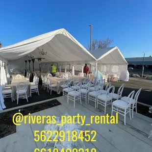 40x40 whit draping