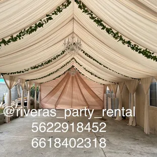 20x40 full drapery