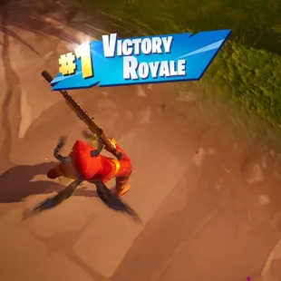 I WON ON FORTNITE