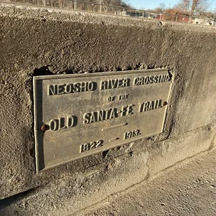 Historical markers: PRESERVED.