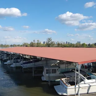 Beautiful shot of the city and our red roofs!