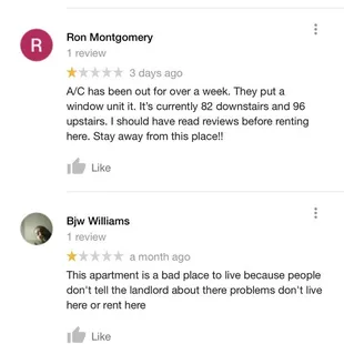 Recent reviews(screenshot is from 08/15/19).