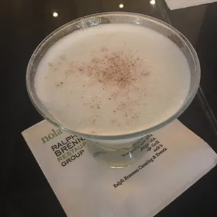 Drinks at Ralph's. We had some custom made cocktails. We decided to call this the Gigi! LoL!