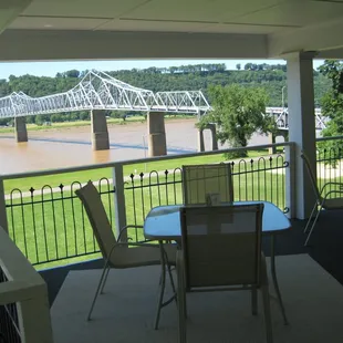 one of many areas to enjoy the views and relax