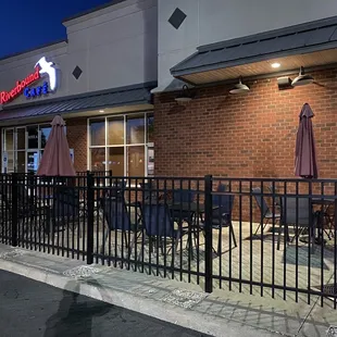 Outdoor seating