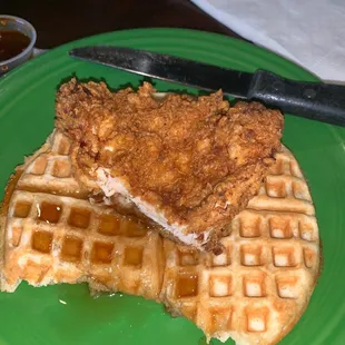 Chicken and waffle