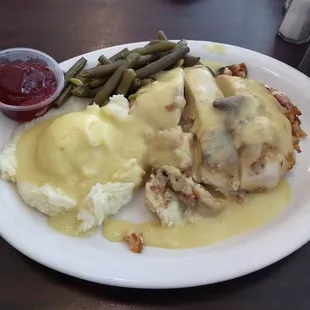 When you're hungry, Chicken Cordon Bleu hits the spot.