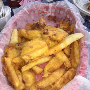 Cheese fries