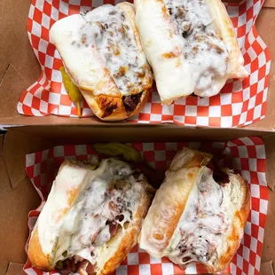 Philly Cheesesteak &amp; Pastrami Sandwich