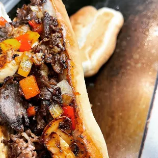 Philly Cheesesteak Sandwich