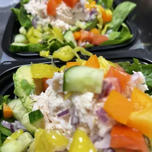 Stuffed Avocado Salad