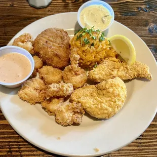 Seafood Variety Platter (Lunch Special for Friday)