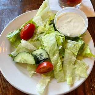 Side Salad (included with some lunch specials)