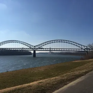 Riverfront  Amphitheater park, December 2017.