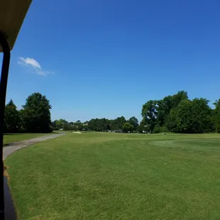 2nd hole Par 3 Beautiful Day for a good walk spoiled