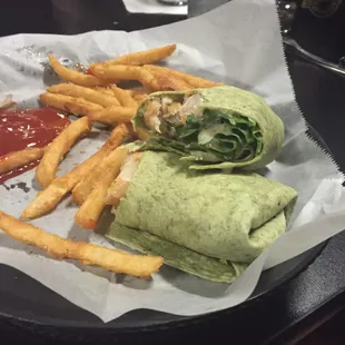 Chicken Cesar wrap