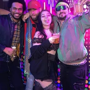 Boogey night I think it was an edm remix boogey night which was even better!