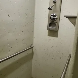 Showers, not much to look at, but they get the job done!