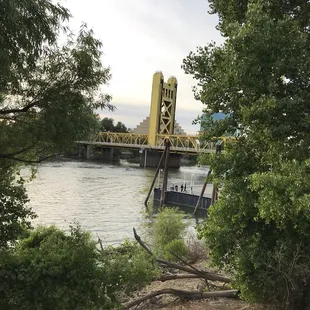 Peek-a-Boo Tower Bridge from the promenade