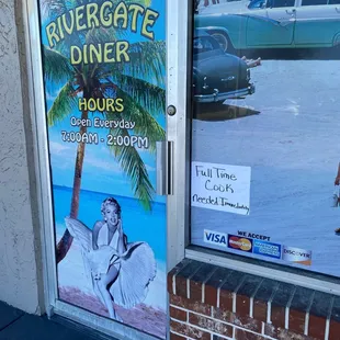 Full time cook needed immediately, heed this warning!