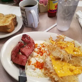 My breakfast.   Very good