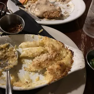 Smoked Gouda and chicken fried wagu steak.