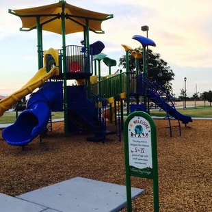 Seperate area / play structure for kids 5-12