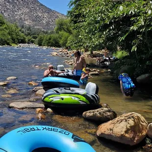 Here is the Kern river.  We walked a little ways to get this spot but we loved it!