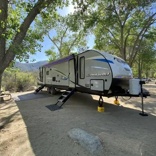 Our Stay for a bit ! On the river