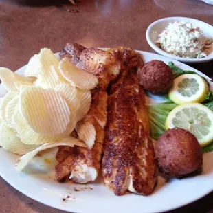 More blackened rockfish