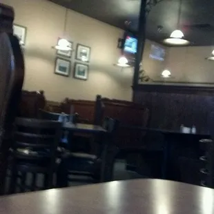 A inside shot of the decor