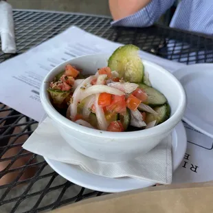 Cucumber &amp; Tomatoe salad
