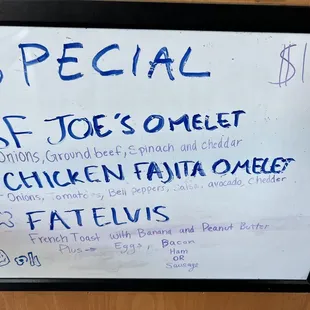 specials for special